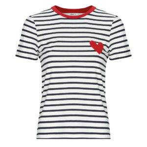 T-shirt Only ONLHEART LIFE S/S TEE Multicolore T-shirt maniche corte Donna
