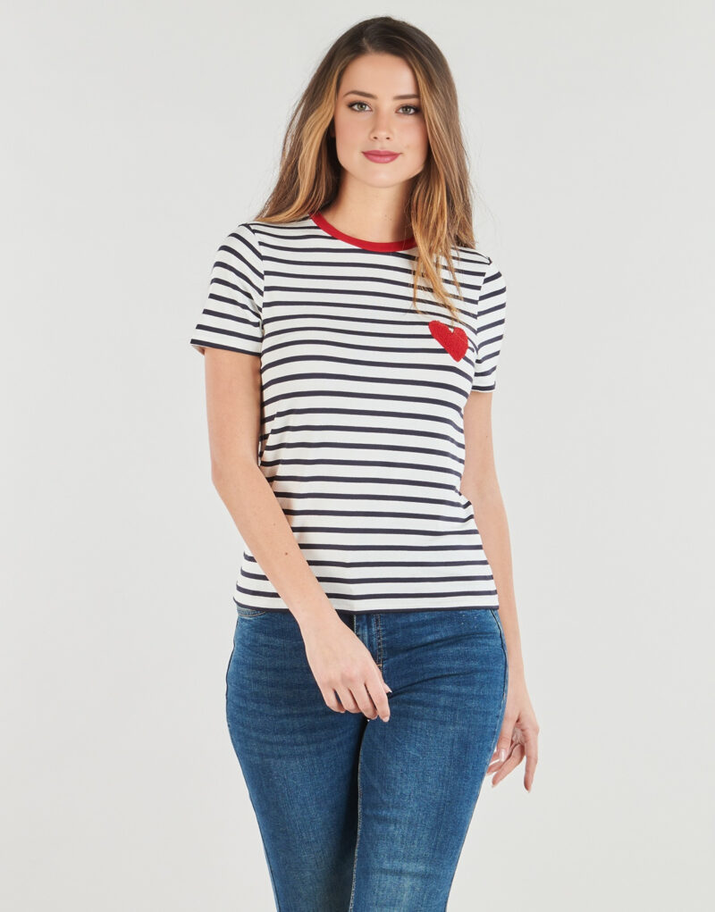 T-shirt Only ONLHEART LIFE S/S TEE Multicolore T-shirt maniche corte Donna - 2