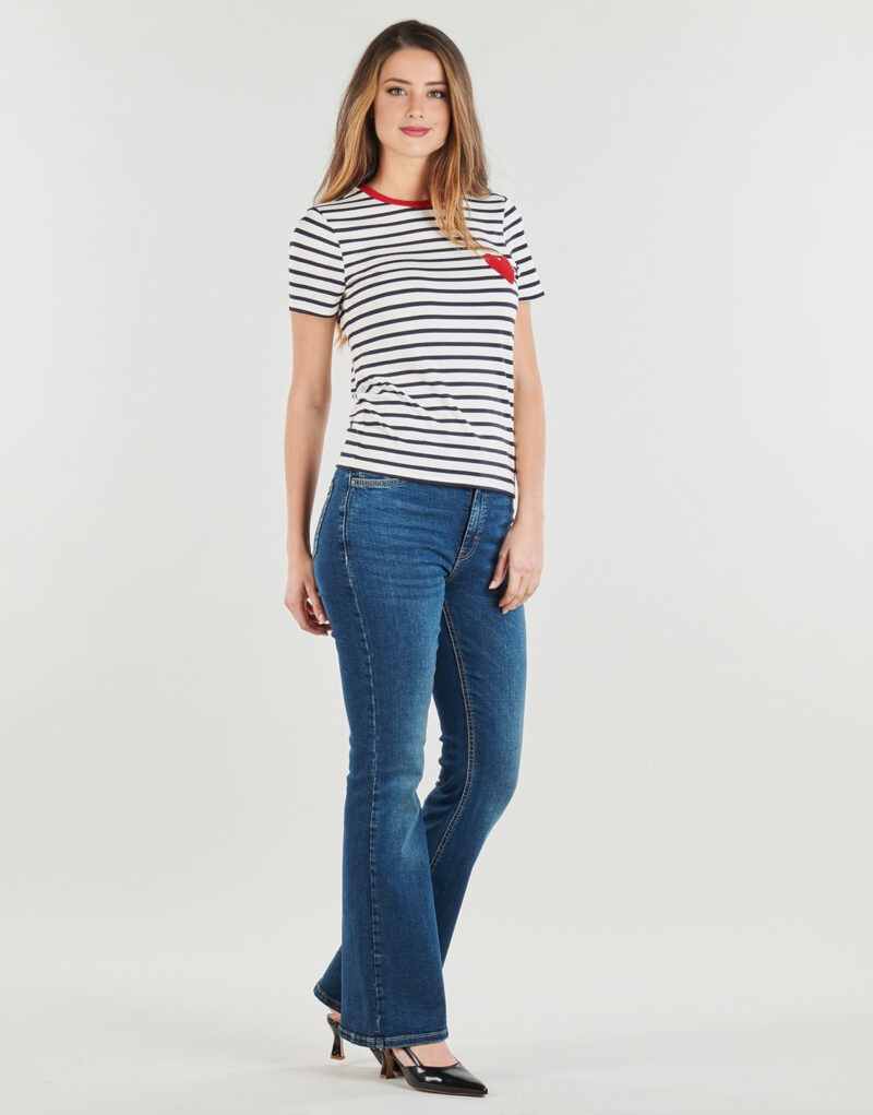 T-shirt Only ONLHEART LIFE S/S TEE Multicolore T-shirt maniche corte Donna - 3