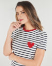 T-shirt Only ONLHEART LIFE S/S TEE Multicolore T-shirt maniche corte Donna - 5