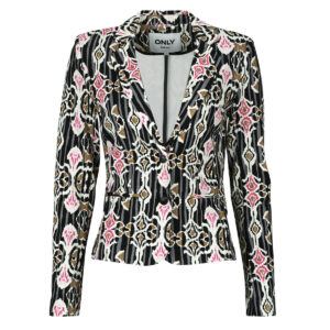 Giacca  Only  ONLPOPTRASH L/S AOP BLAZER  Nero -  Giacche Donna