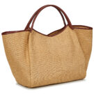Emporio Armani SHOPPING STRAW L Beige Borse a spalla Donna - 2