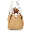 Emporio Armani SHOPPING STRAW S Beige Umh&auml;ngetasche Damen - 3