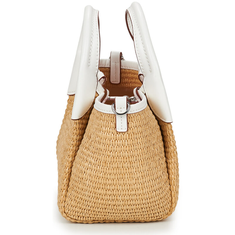 Emporio Armani SHOPPING STRAW S Beige Umh&auml;ngetasche Damen - 3