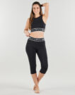 Shorts Emporio Armani EW003673 LOUNGEWEAR PANTS Schwarz Shorts Damen - 2