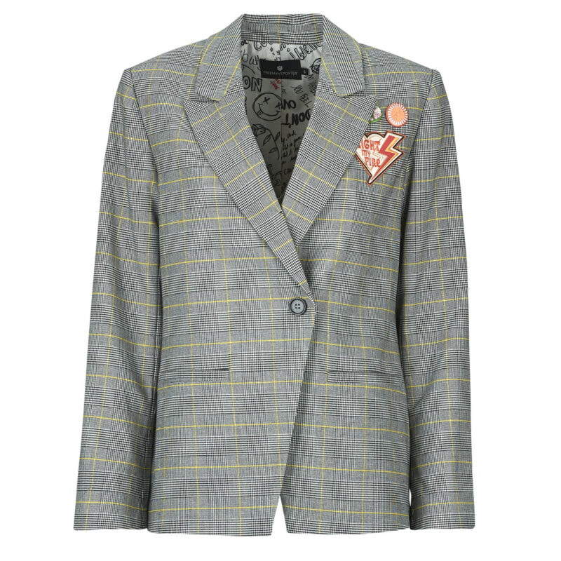 Giacca  Freeman T.Porter  BERNIE  Grigio -  Giacche Donna - 1
