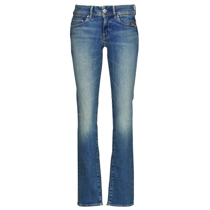 Jeans G-Star Raw Jeans ajustados rectos azules para mujer - 1