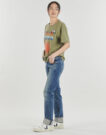 Jeans G-Star Raw Jeans ajustados rectos azules para mujer - 3