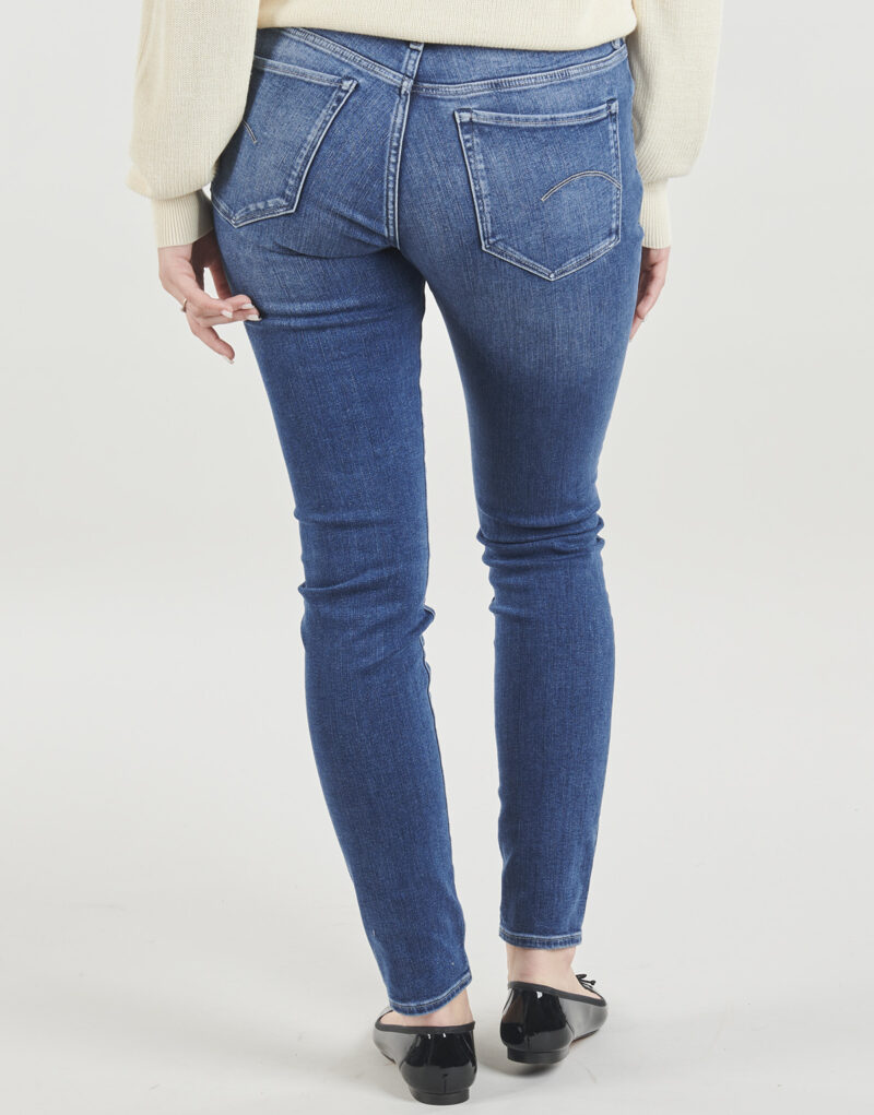 Jeans skynny G-Star Raw 3301 SKINNY Blu Jeans skynny Donna - 4