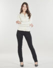 Jeans G-Star Raw Pantalones vaqueros negros de corte recto ajustado para mujer MIDGE - 2