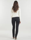 Jeans G-Star Raw Pantalones vaqueros negros de corte recto ajustado para mujer MIDGE - 4
