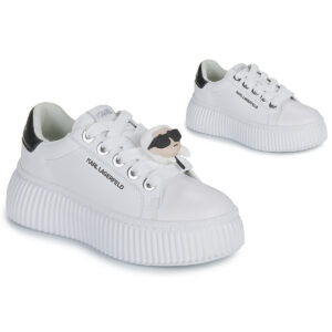 Karl Lagerfeld KREEPER THE Twin Lace Keeper White Low Sneakers Women's