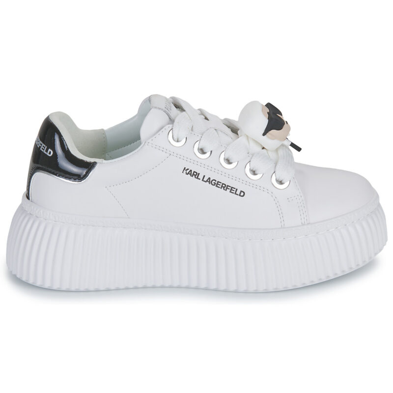 Karl Lagerfeld KREEPER LO Twin Lace Keeper Bianco Sneakers basse Donna - 2