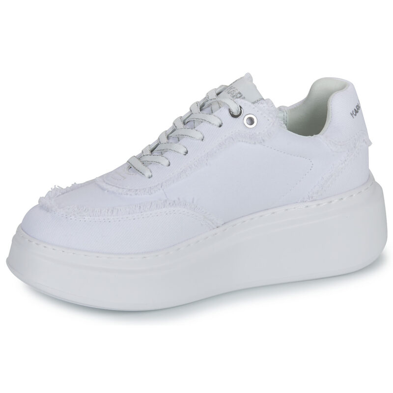 Karl Lagerfeld ANAKAPRI Autograph Mix Lo Bianco Sneakers basse Donna - 4