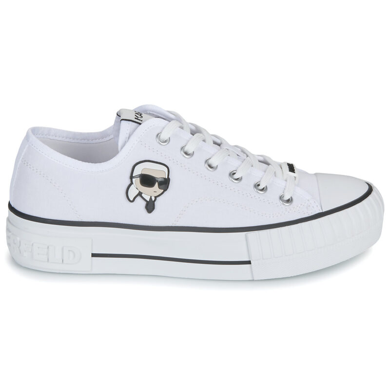 Karl Lagerfeld KAMPUS MAX NFT Patch Lo Lace Bianco Sneakers basse Donna - 2