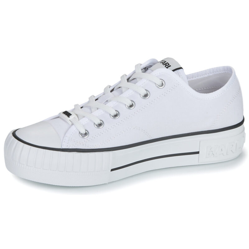 Karl Lagerfeld KAMPUS MAX NFT Patch Lo Lace Bianco Sneakers basse Donna - 4