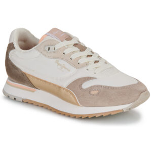 Pepe jeans  BEXLEY CITY W  Beige -  Sneakers basse Donna
