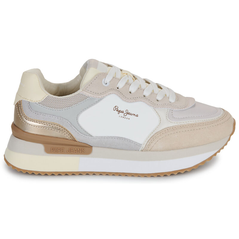 Pepe jeans RUSPER RACER W Beige Sneakers basse Donna - 2
