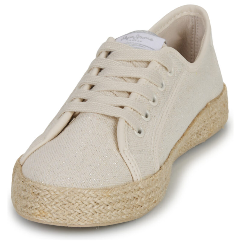 Pepe jeans BRADY JUTE W Beige Sneakers basse Donna - 3