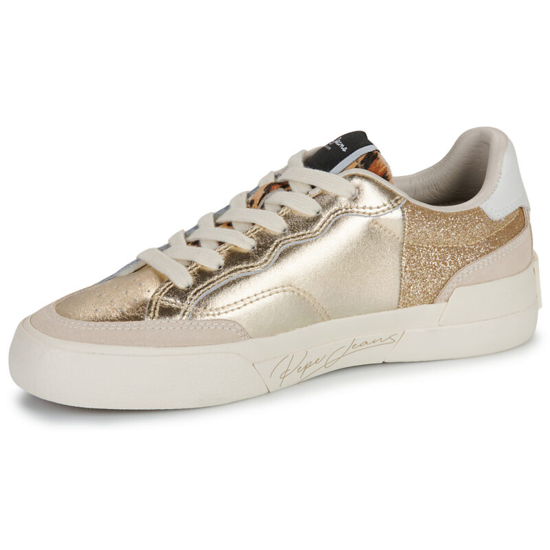 Pepe jeans MILAN GLOW W Oro Sneakers basse Donna - 4