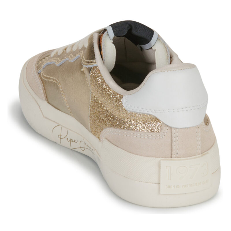 Pepe jeans MILAN GLOW W Oro Sneakers basse Donna - 5