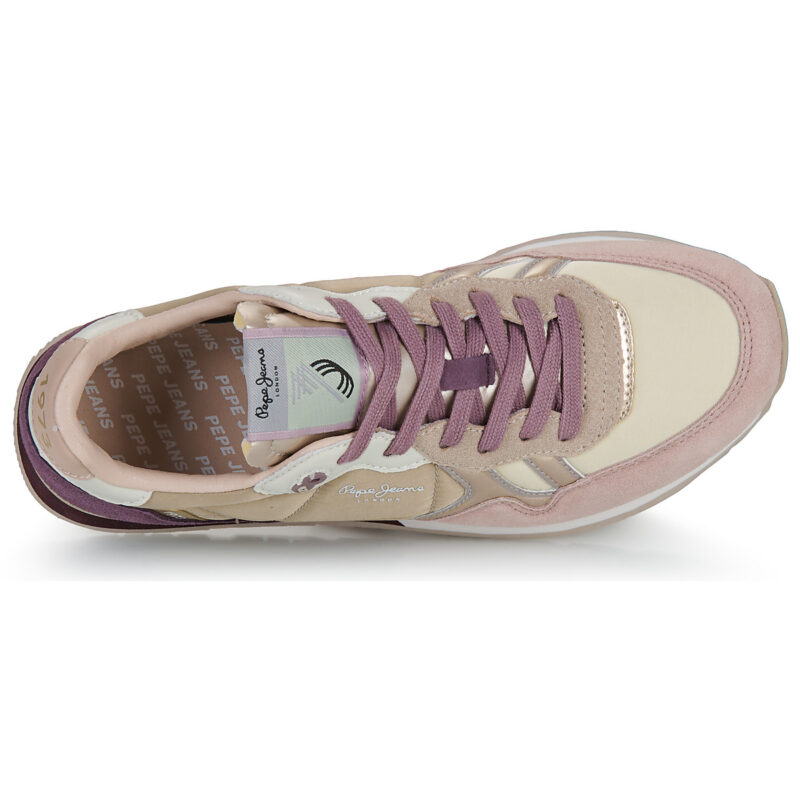 Pepe jeans BRIT BACK W Lila Sneaker niedrig Damen - 6