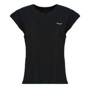 T-shirt Pepe jeans BLOOM Nero T-shirt maniche corte Donna