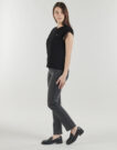 Pepe Jeans T-Shirt BLOOM Schwarzes Damen-T-Shirt mit kurzen &Auml;rmeln - 3