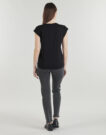 Pepe Jeans T-Shirt BLOOM Schwarzes Damen-T-Shirt mit kurzen &Auml;rmeln - 4