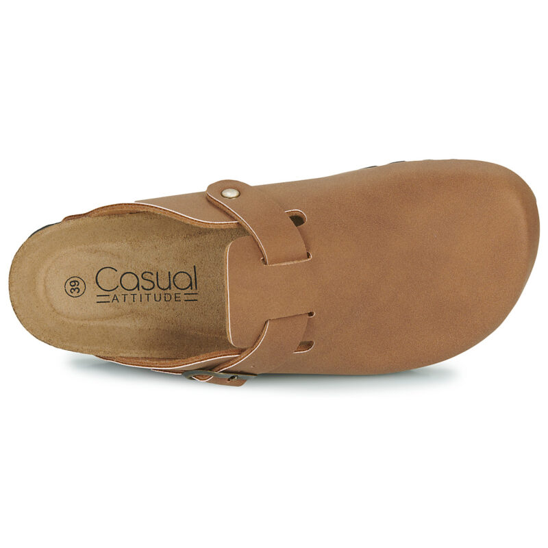 Casual Attitude MILOSS Brown Clogs Women - 6