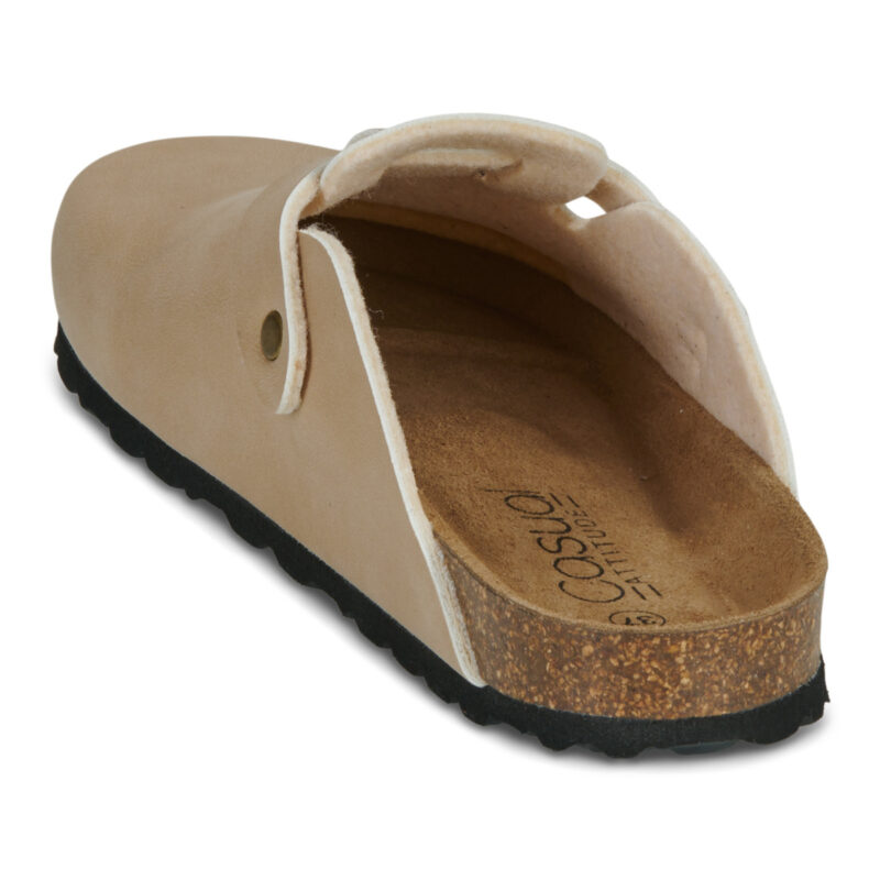 Casual Attitude MILOSS Beige Damen-Clogs - Gr&ouml;&szlig;e 5