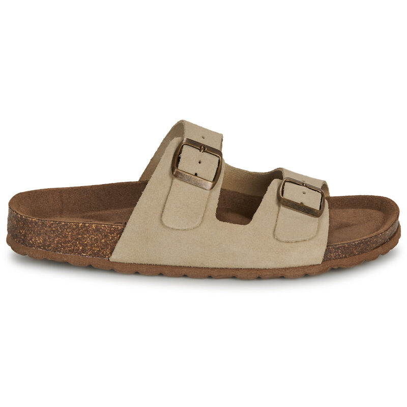 Casual Attitude Pantoufles beiges pour femmes MILOA - Pointure 2