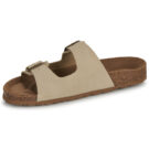 Casual Attitude Pantoufles beiges pour femmes MILOA - Pointure 4