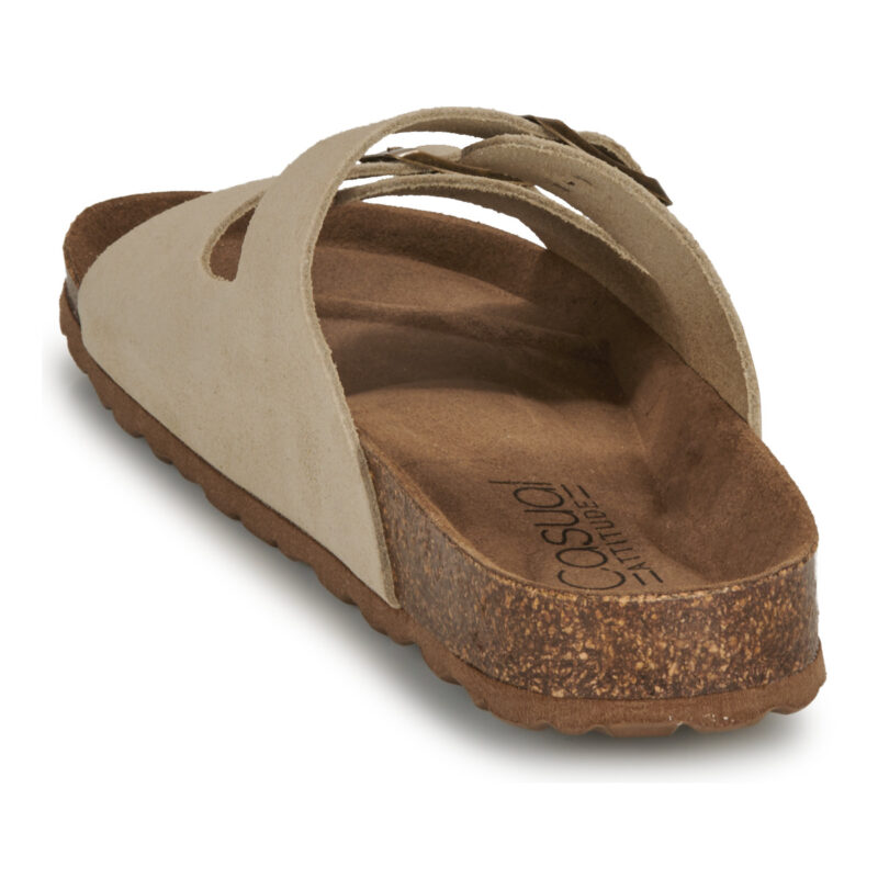 Casual Attitude Pantoufles beiges pour femmes MILOA - Pointure 5