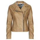 Giacca in pelle Oakwood CLIPS Beige Giacche in pelle Donna - 1