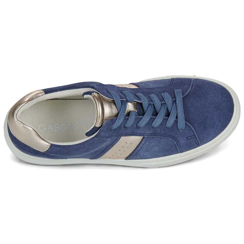 Gabor CELESTE 2 Blaue Sneaker niedrig Damen - 6