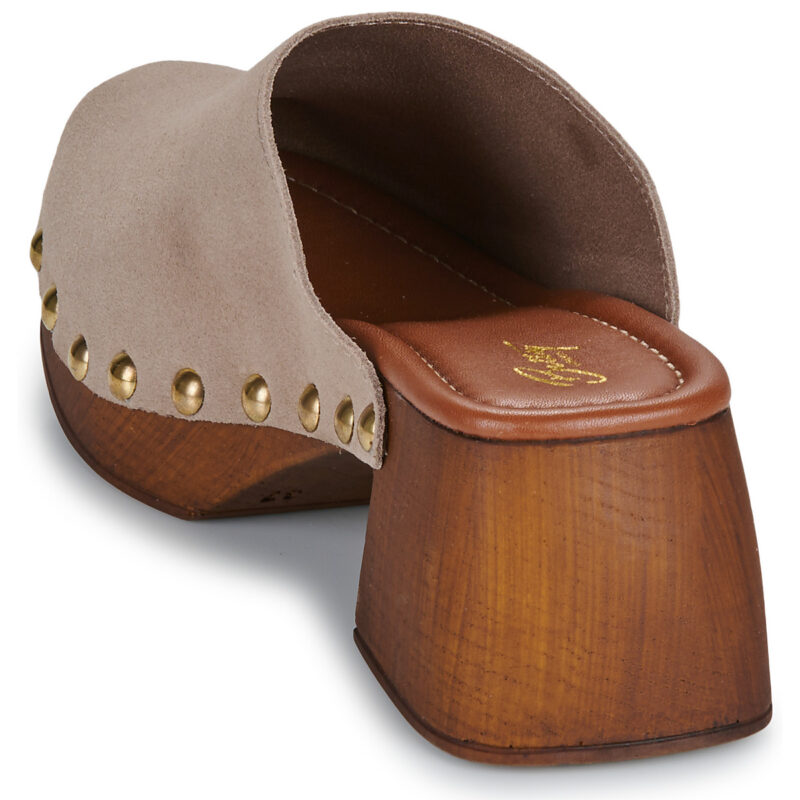 Betty London Sabots PAQUERETTA Beige pour femmes - Pointure 5