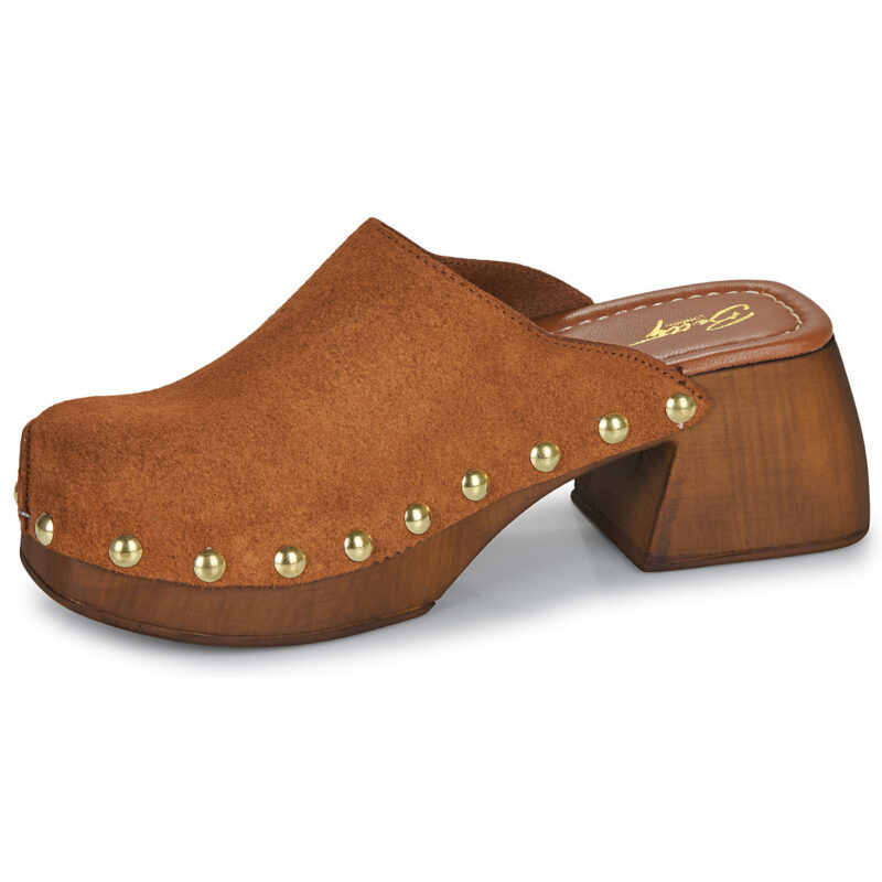 Betty London Zuecos PAQUERETTA marr&oacute;ns para mujer - 4