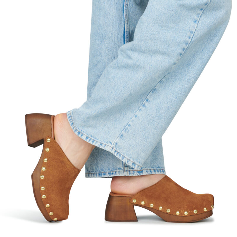 Betty London Zuecos PAQUERETTA marr&oacute;ns para mujer - 8