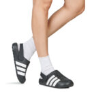 adidas ADILETTE CLOG 2.0 Nero Zoccoli Donna - 8