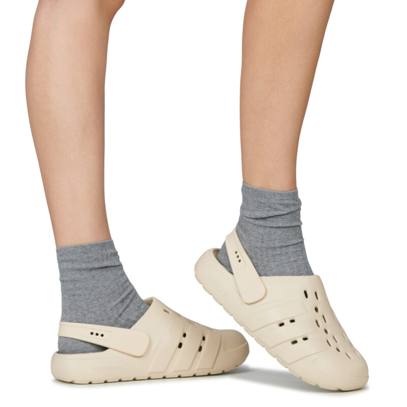 adidas ADILETTE CLOG 2.0 Beige Zoccoli Donna - 8