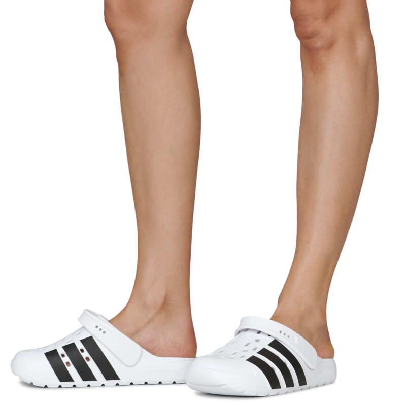 adidas ADILETTE CLOG 2.0 Bianco Zoccoli Donna - 8