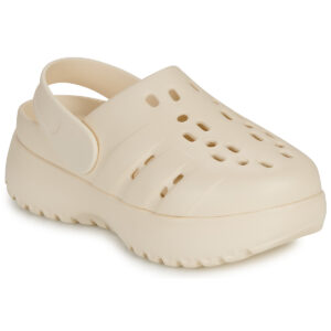 adidas  ADILETTE CLOG PLATFORM  Beige -  Zoccoli Donna