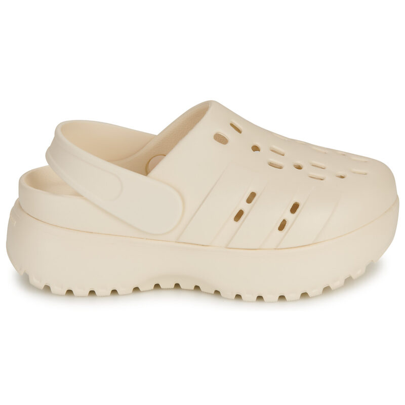 adidas ADILETTE CLOG PLATFORM Beige Zoccoli Donna - 2