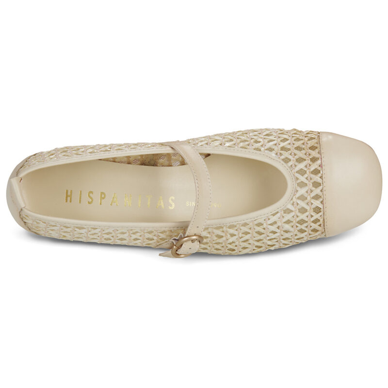 Hispanitas LISBOA RHV264686 Bianco Ballerine Donna - 6