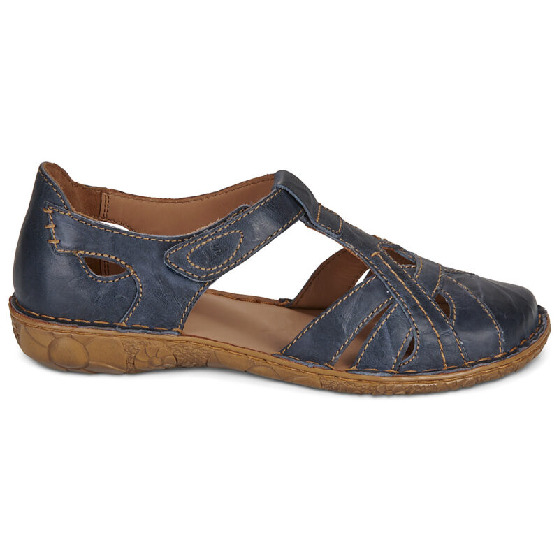 Josef Seibel ROSALIE 29 Blaue Damen-Ballerinas - Gr&ouml;&szlig;e 2