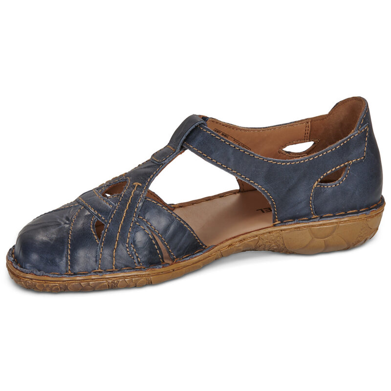 Josef Seibel ROSALIE 29 Blaue Damen-Ballerinas - Gr&ouml;&szlig;e 4