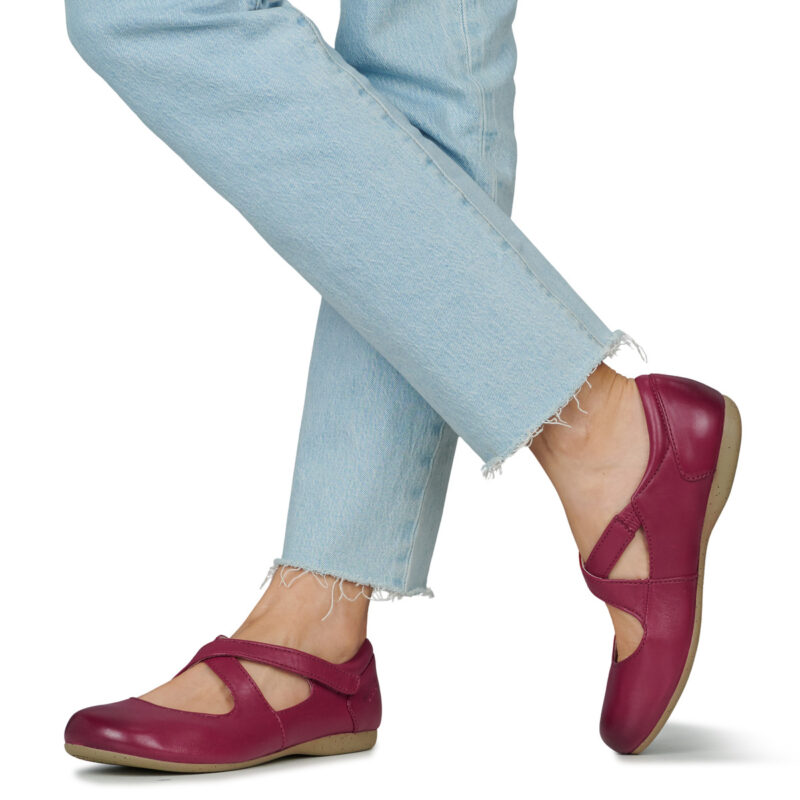 Josef Seibel Ballerines rouges FIONA 72 pour femmes - Pointure 8