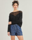 Maglione Les Petites Bombes NISRINE Nero Maglioni Donna - 2