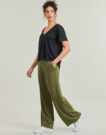 Pantaloni morbidi / Pantaloni alla zuava Les Petites Bombes GINA Kaki Pantaloni morbidi / Pantaloni alla zuava Donna - 3